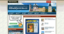 Desktop Screenshot of mbudejovicko.cz